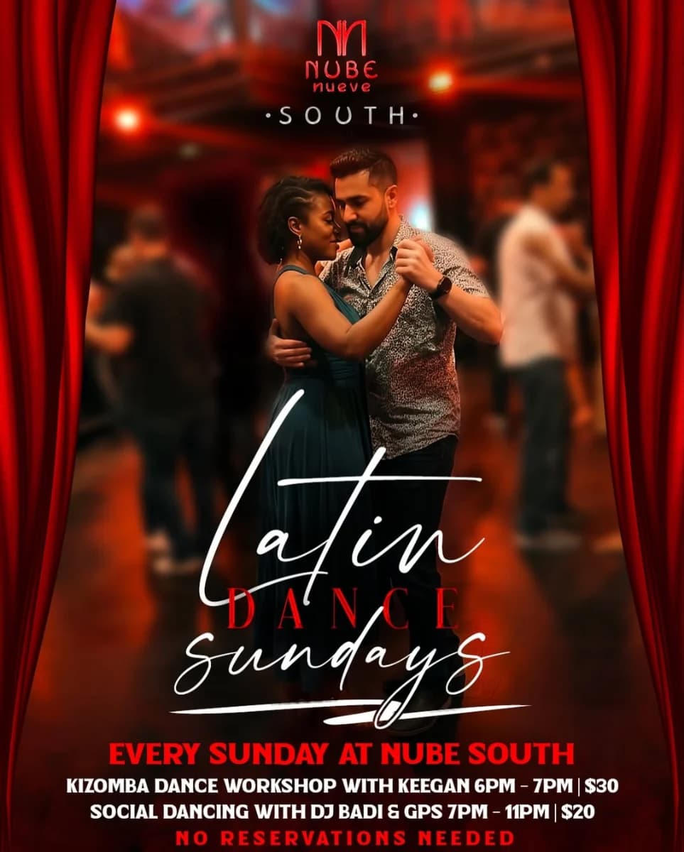 Latin Dance Sundays - 키좀바 클래스 - Kizomba Dance Workshop with Keegan